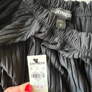 New Express size small off-shoulder black blouse